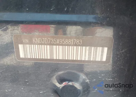 2009 Kia Sorento Lx/Ex из США, поврежденный, VIN KNDJD735X95881783